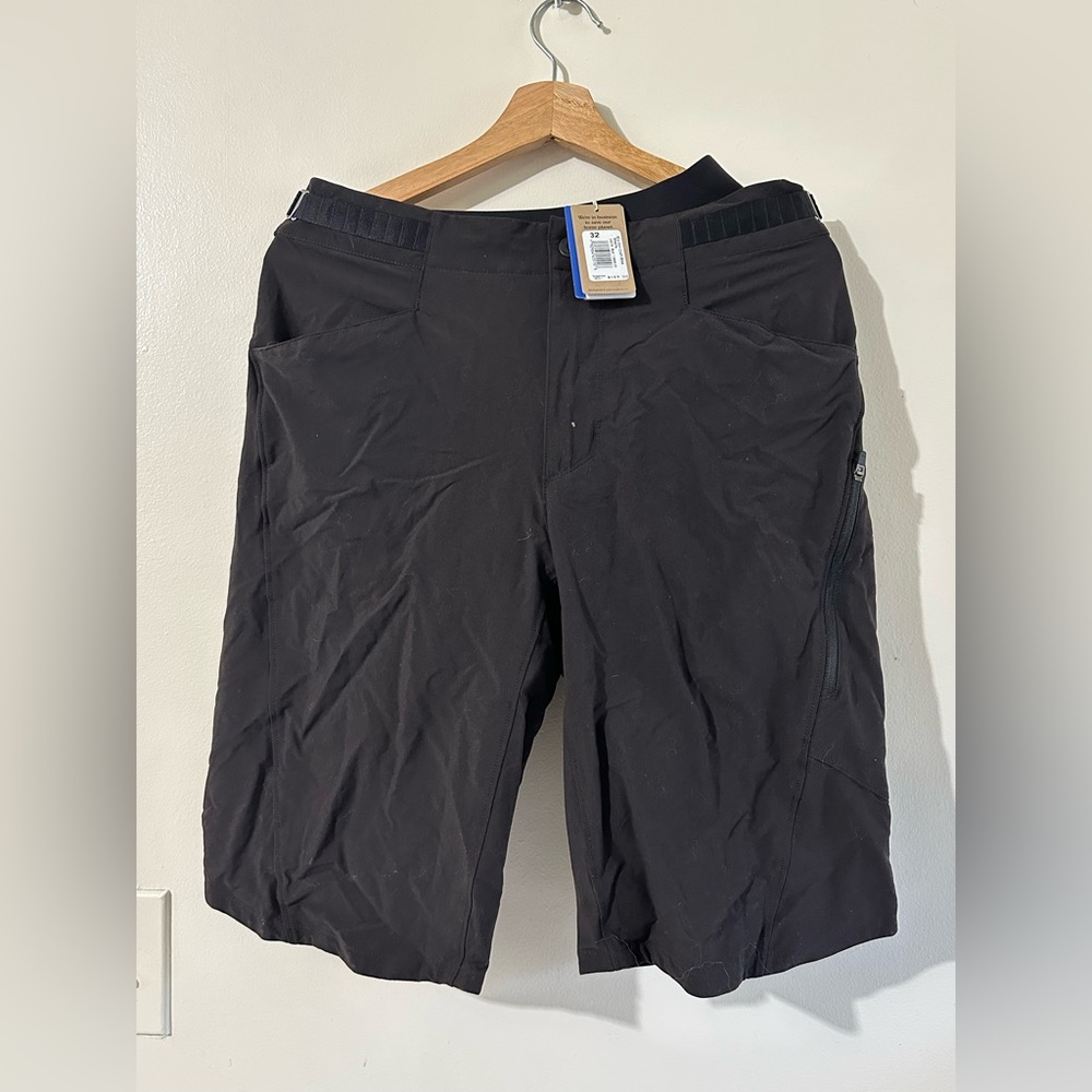 Patagonia Men's Charcoal Flat Front Shorts